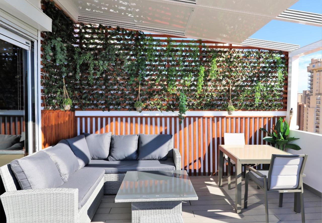 Penthouse Cervantes Sea View Benidorm Exterior foto